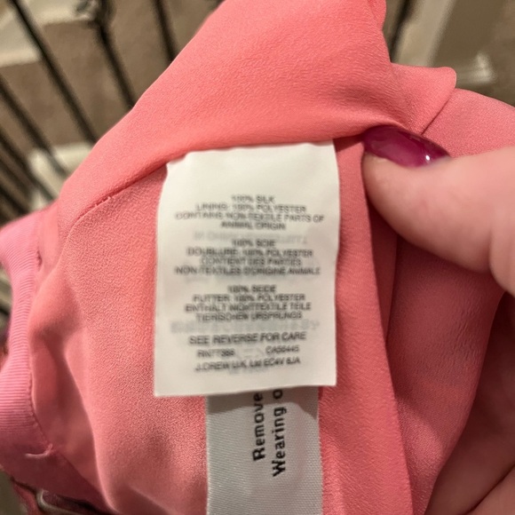 J. Crew 100% Silk Skirt, size 10 - Picture 4 of 5